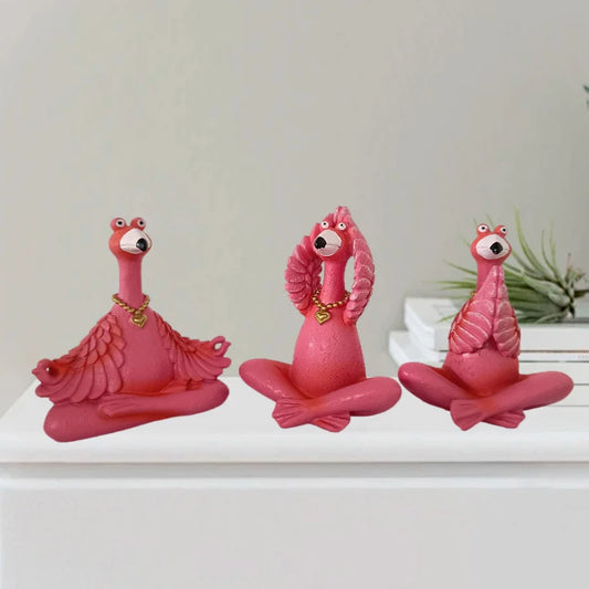 Meditating Flamingo